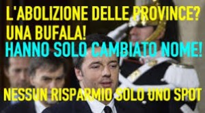 ABOLIZIONE PROVINCE