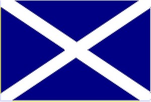 BANDIERA SCOZZESE