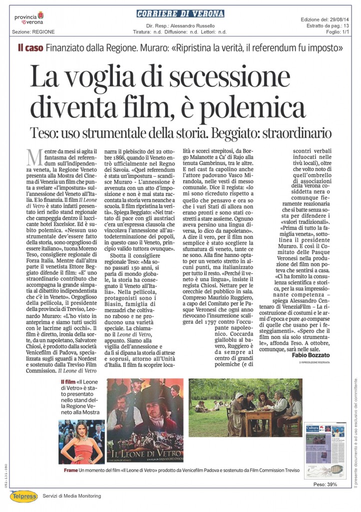 La voglia di secessione